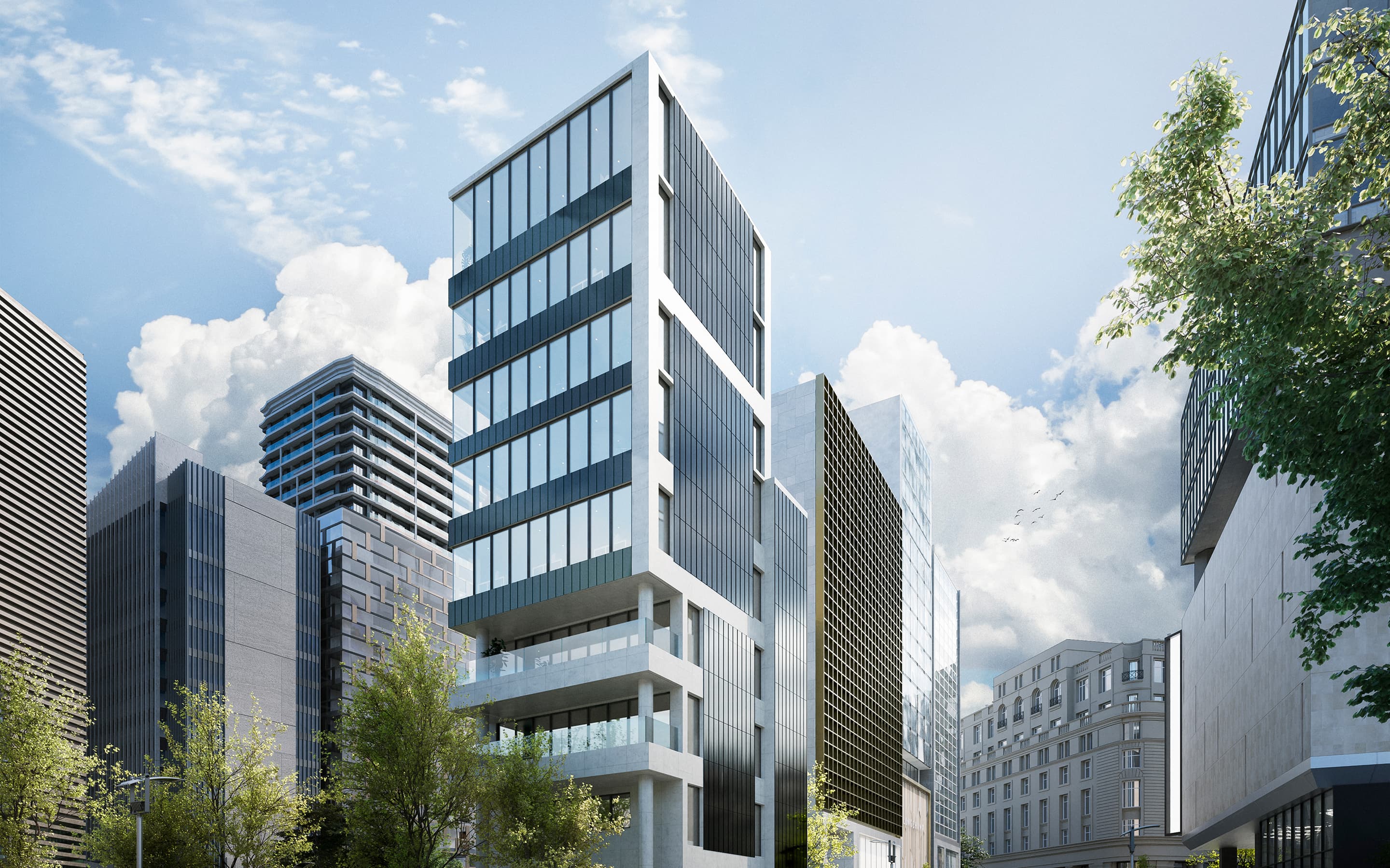 壁面を活用し発電量をアップ